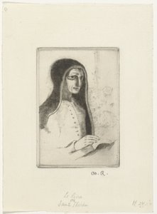 Het bok Boken (Sainte-Thérèse) av Odilon Redon