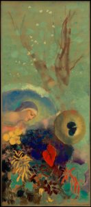 Hyllning till Leonardo da Vinci av Odilon Redon
