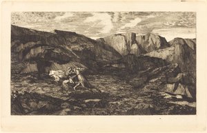 Rädsla av Odilon Redon