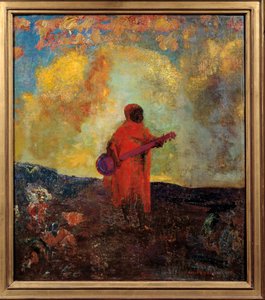 Arabisk målning av Odilon Redon (1840-1916) 1893 Sön. 0,5x0,44 m Paris, Museum of the Peute Palais. av Odilon Redon