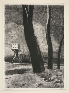 The Gambler, från portföljen In the Dream av Odilon Redon