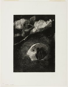 Limbo, tallrik fyra från In Dreams av Odilon Redon