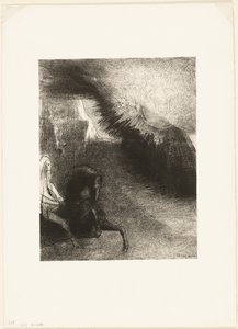Pilgrim of the Sublunary World, skylt 5 av 6 av Odilon Redon
