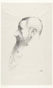 Porträtt av Roger Marx av Odilon Redon
