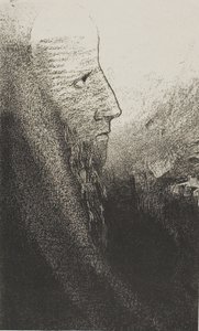 Saint Anthony: "Hjälp mig, o min Gud!", skylt 2 av 24 av Odilon Redon
