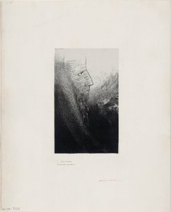 Saint Anthony: "Hjälp mig, o min Gud!", skylt 2 av 24 av Odilon Redon