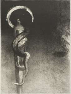 Orm-Halo av Odilon Redon