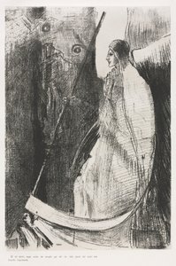 The Apocalypse of Saint John: And Another Angel Come Out of the Temple..., 1899. av Odilon Redon