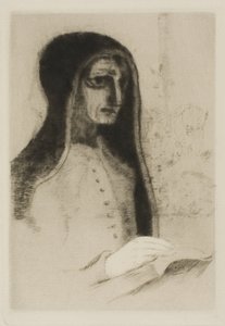 Boken (Saint Theresia) av Odilon Redon