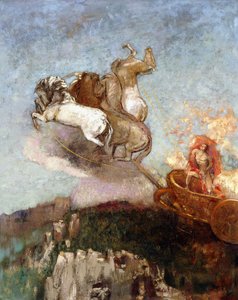 Apollons vagn, 1907-1908 av Odilon Redon