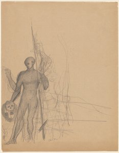 Headhuntern och hans familj av Odilon Redon