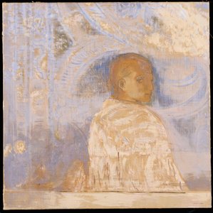 The Look, c.1910 av Odilon Redon