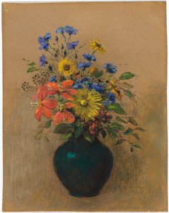 Vilda blommor av Odilon Redon