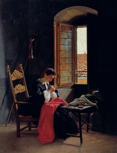 26 april 1859 i Florens av Odoardo Borrani