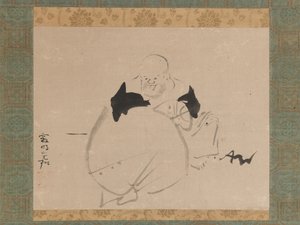 Hotei, efter 1704. av Ogata Korin