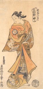 Månen i Musashi-provinsen, ca. 1740., ca. 1740. av Okumura Masanobu