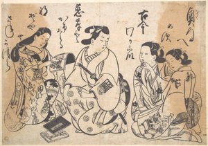 Tryck av Okumura Masanobu