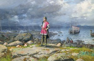 The Viking (olja ombord) av Olaf Nordlien