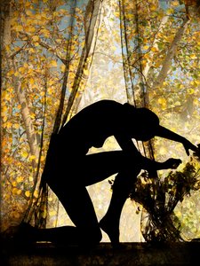 Silhouette , 2021(digital blandteknik)