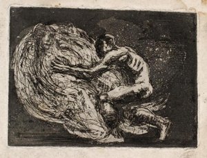 Ixion omfamnar molnet av Oluf Hartmann