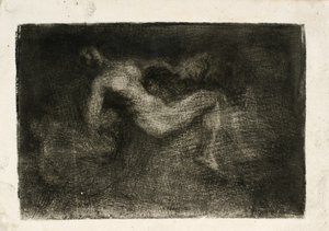 Zephyr kidnappar Psyche av Oluf Hartmann