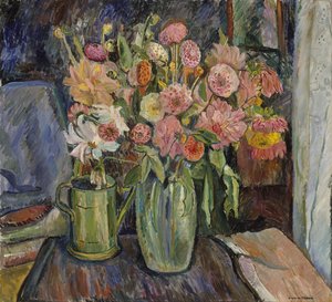 Höstblommor av Oluf Wold-Thorne