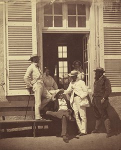 Några bekanta av Louis Robert, ca. 1860.