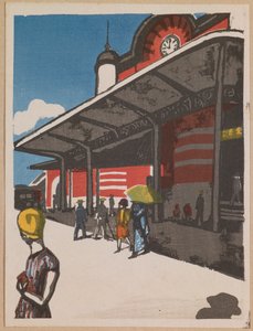 Tokyo Station, från serien "Recollections of Tokyo"