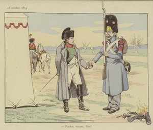 Ursäkta mig, Sir!, 18 oktober 1813 av Onfray de Breville Job