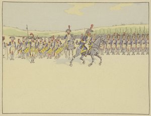 Napoleon utses till befälhavare för den franska armén i Italien, 23 februari 1796 av Onfray de Breville Job