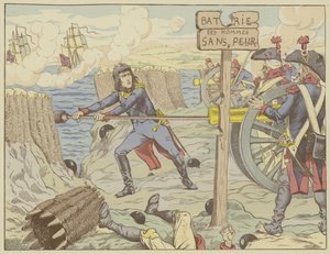 Napoleon laddade en kanon som en vanlig soldat vid belägringen av Toulon, 1793