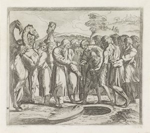 Josef såldes av sina bröder Målningar i Raphaels Loggia (serietitel)