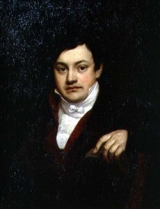 Porträtt av Ivan Vasilievich Kusov (1750-1819) 1808 (olja på duk) av Orest Adamovich Kiprensky