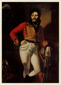 Porträtt av Evgraf Davydov, 1809 av Orest Adamovich Kiprensky