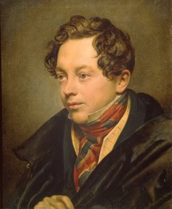Porträtt av konstnären Pyotr Basin 1794-1881, 1829 av Orest Adamovich Kiprensky