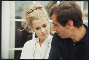 Jane Fonda och Roger Vadim av Orlando Suero