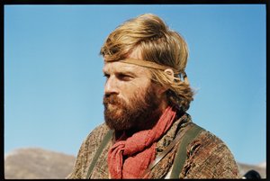 Robert Redford på inspelningsplatsen, 