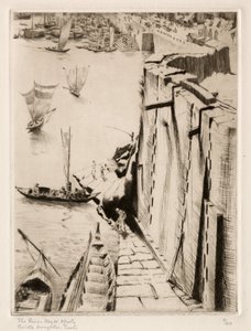 River Wall, Porto av Orville Houghton Peets