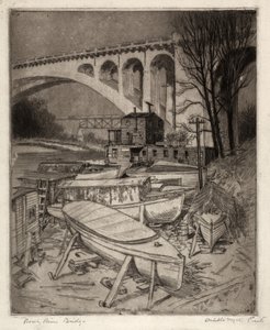 Rocky River Bridge av Orville Houghton Peets