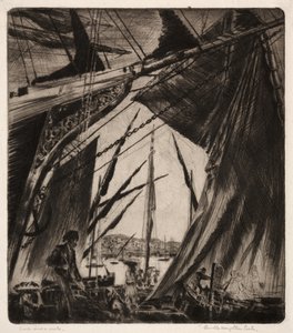 Segel och en Vista av Orville Houghton Peets