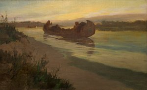 Marquette och Joliet på Mississippi