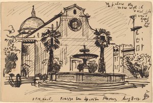 Piazza S. Spirito, Florens
