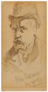 Självporträtt av Oscar Florianus Bluemner