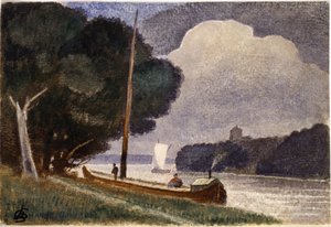 Utan titel av Oscar Florianus Bluemner