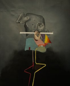 Silly, 2021-2014 (olja på linne)