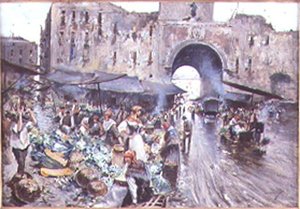 Port Nolano, Neapel av Oscar Ricciardi