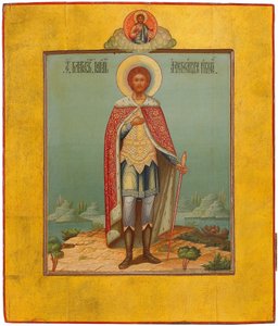 Sankt Alexander Nevskij, 1800-talet av Osip Semionovich Chirikov
