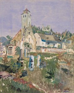 Kyrkogård i Durnstein