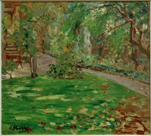 Jardin du Luxembourg I av Oskar Moll