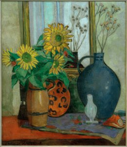 Solrosor med Matisse skål